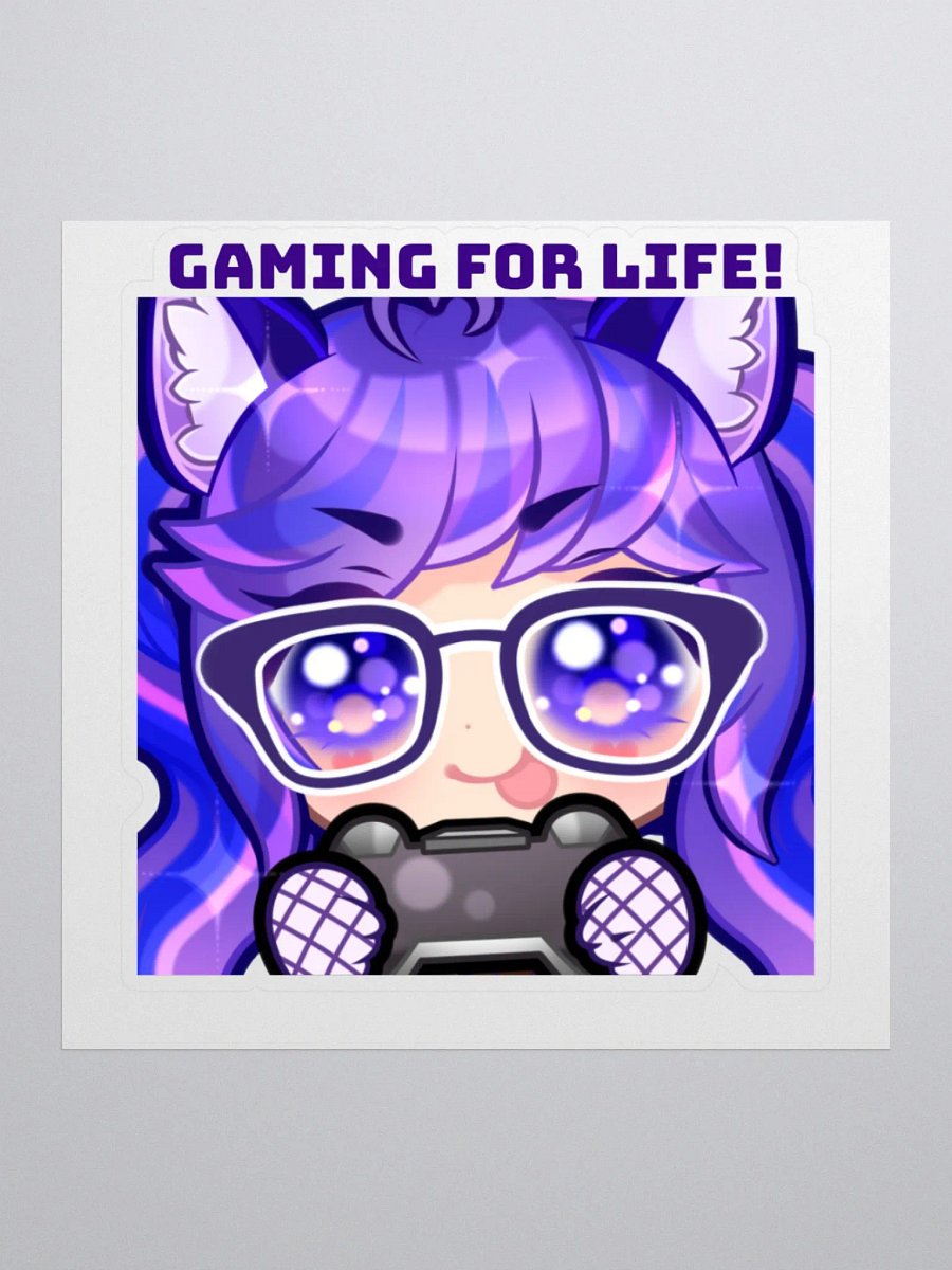 Gaming For Life Sticker! product image (2)
