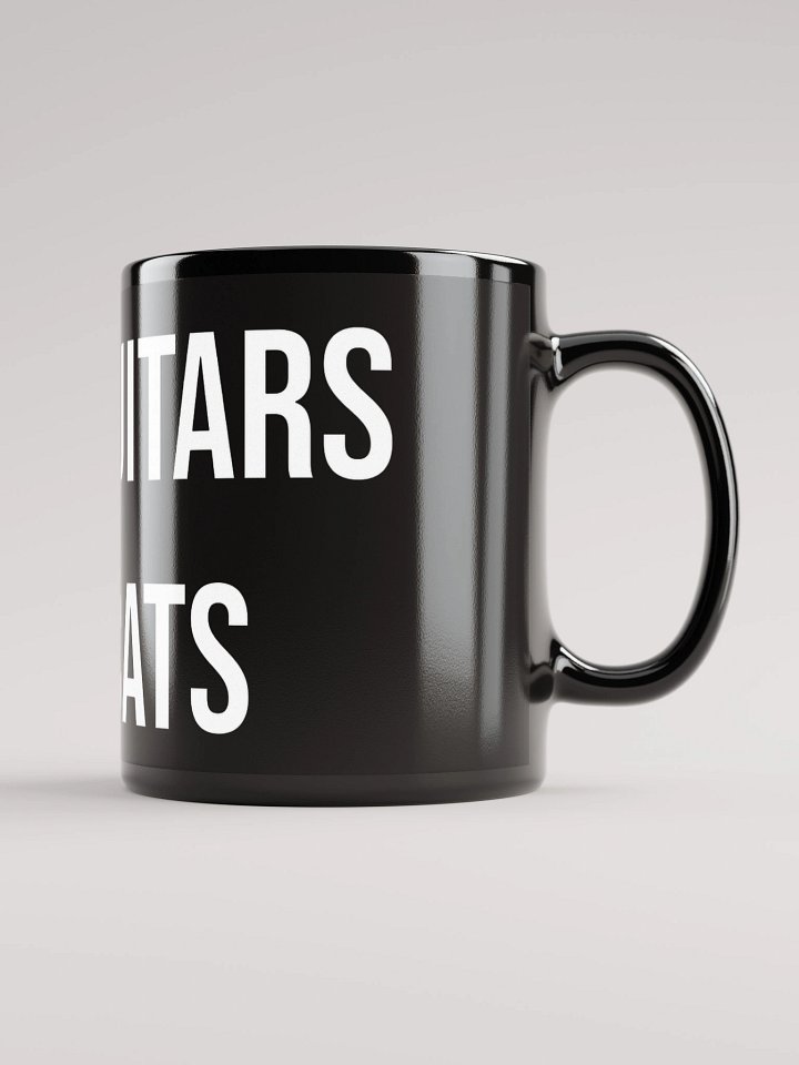 "Play Guitars, Pet Cats" Mug product image (1)