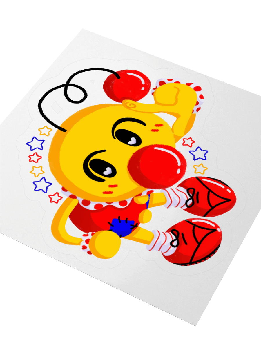 Boyoyoing Point Stars Flat Sticker product image (3)