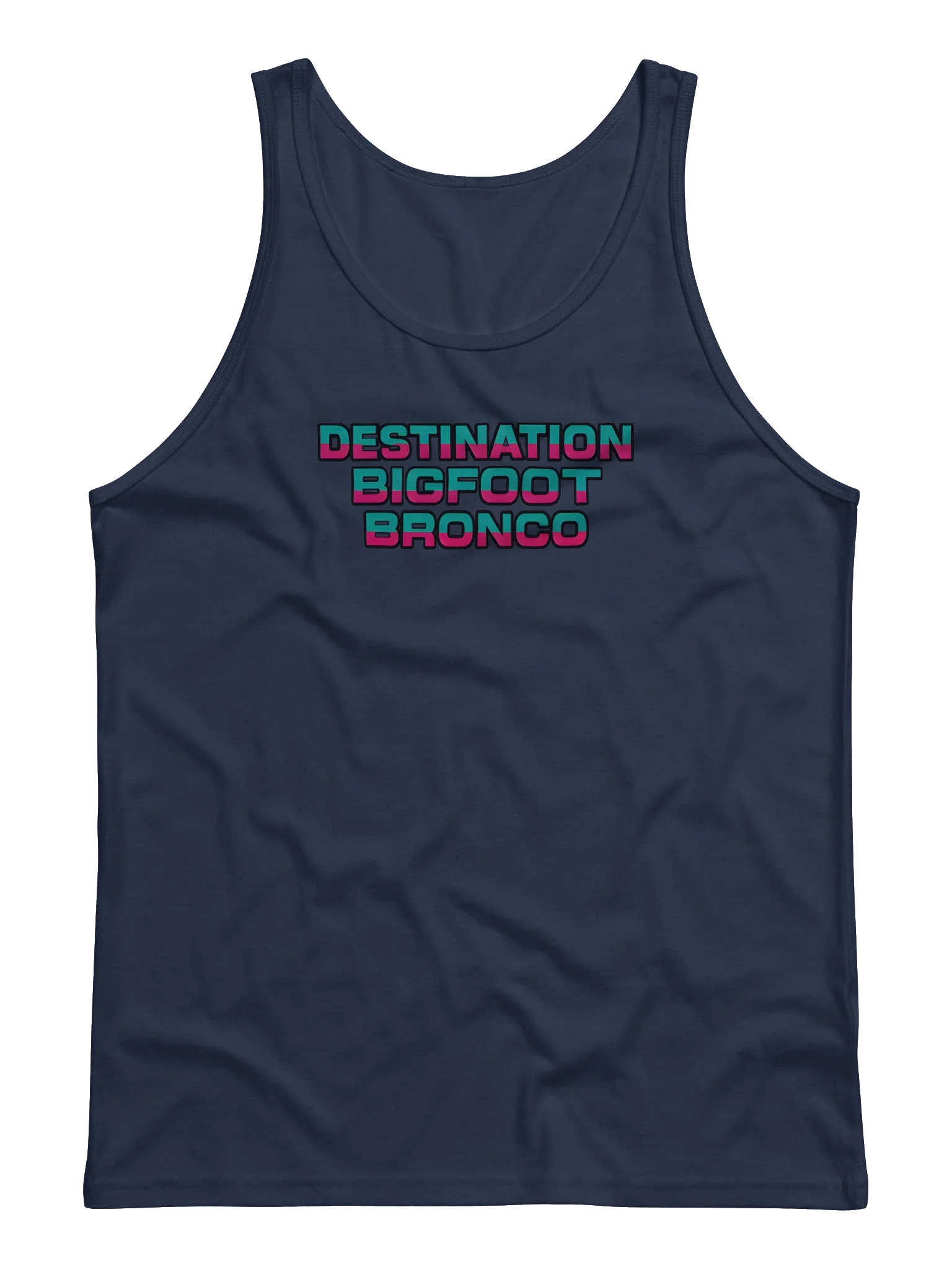 2025 Bronco Beach Bash Ocean City / Destination Bigfoot Bronco Collab | Full Frontal Bella+Canvas Jersey Tank (Multiple Colors Available) product image (4)