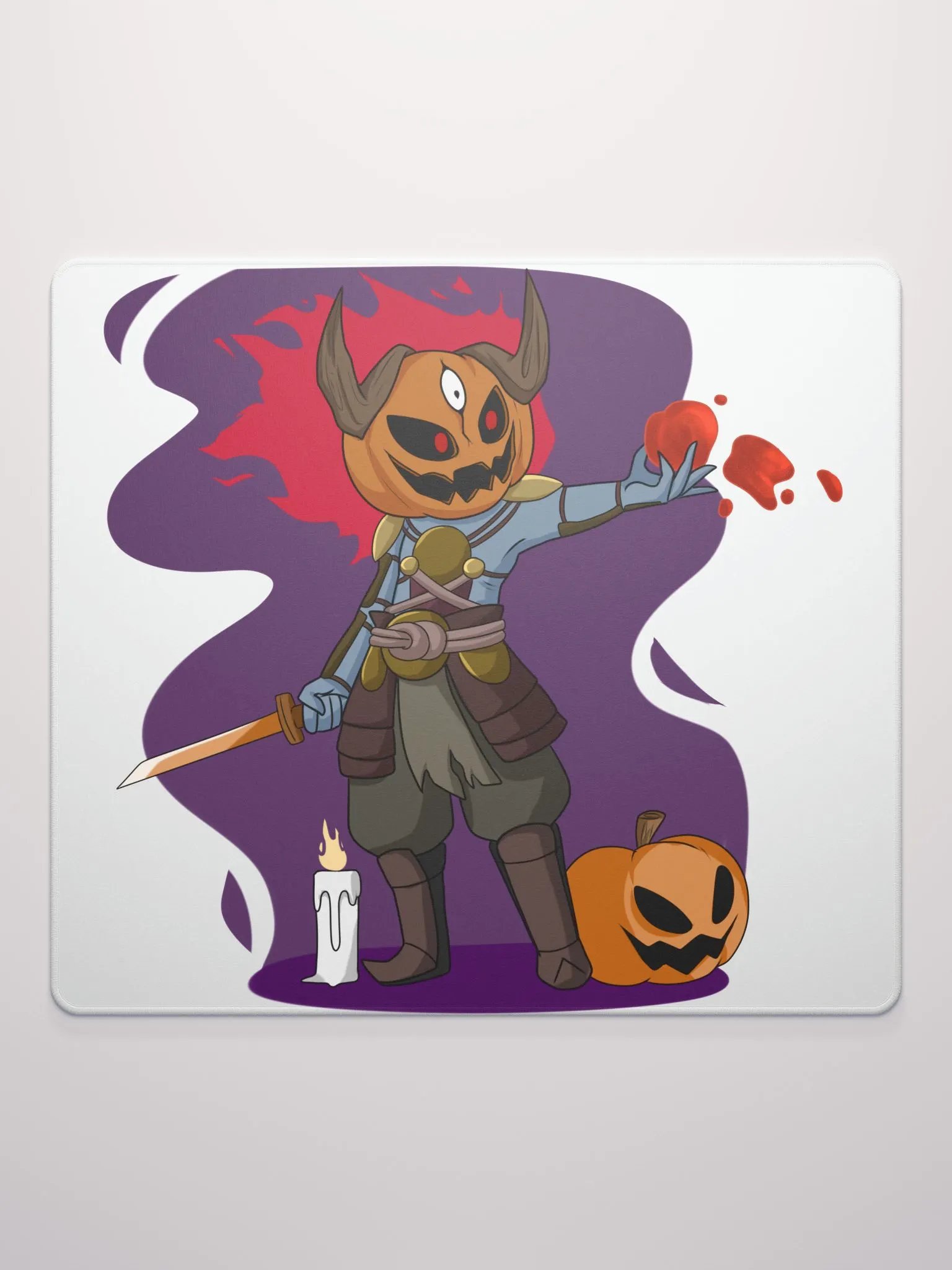 Halloween Oni Gaming Mouse Pad product image (2)