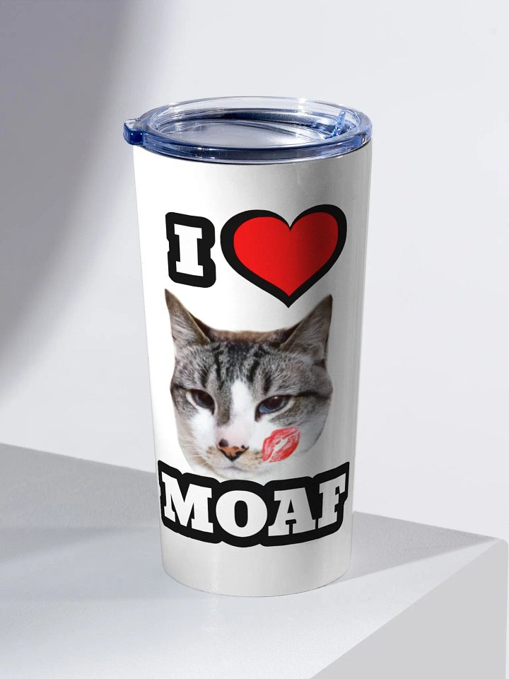 I ❤️ Moaf Tumbler 20 oz product image (2)