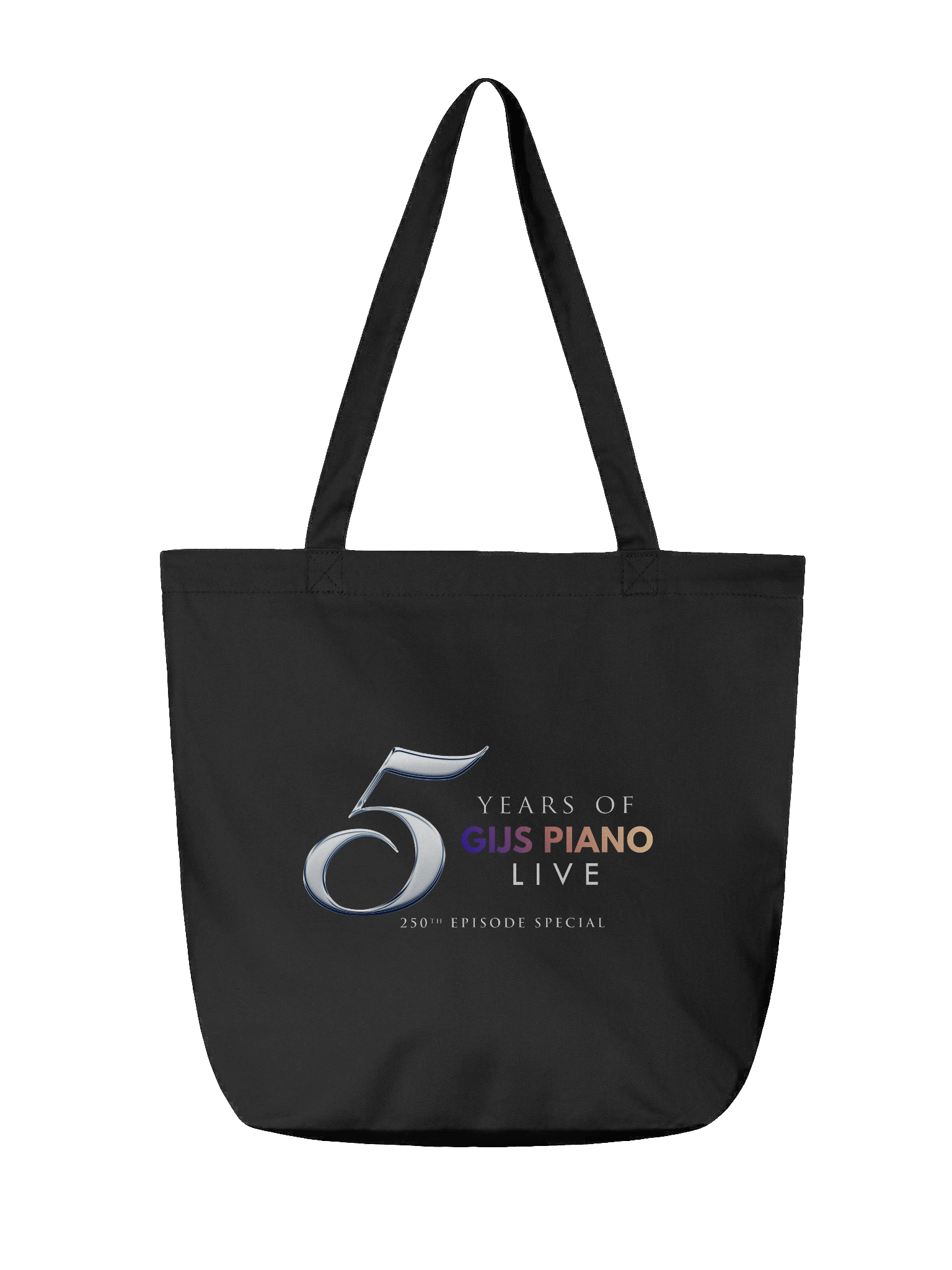 Gijs Piano LIVE 5th Anniversary Tote Bag product image (2)
