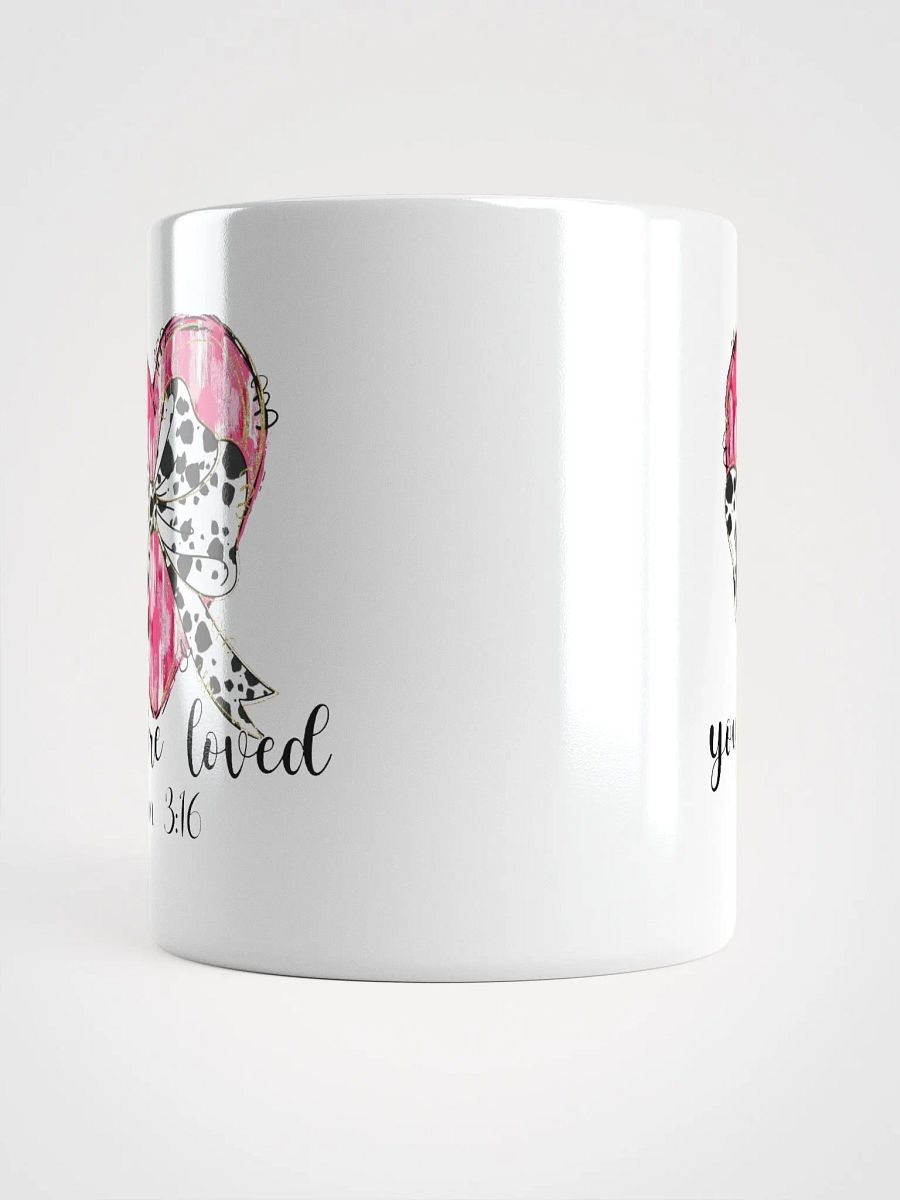 Valentine You Are Loved Cow Coquette Mug product image (4)