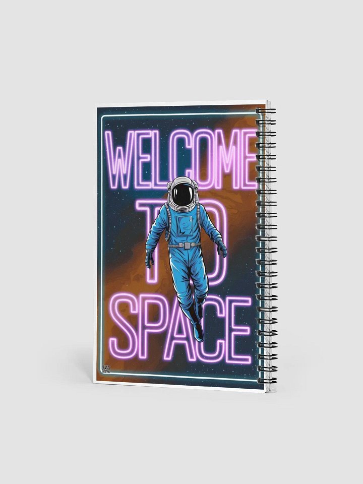 WELCOME TO SPACE Spiral Notebook product image (2)