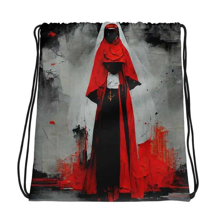 Mystic Veil Drawstring Bag product image (1)