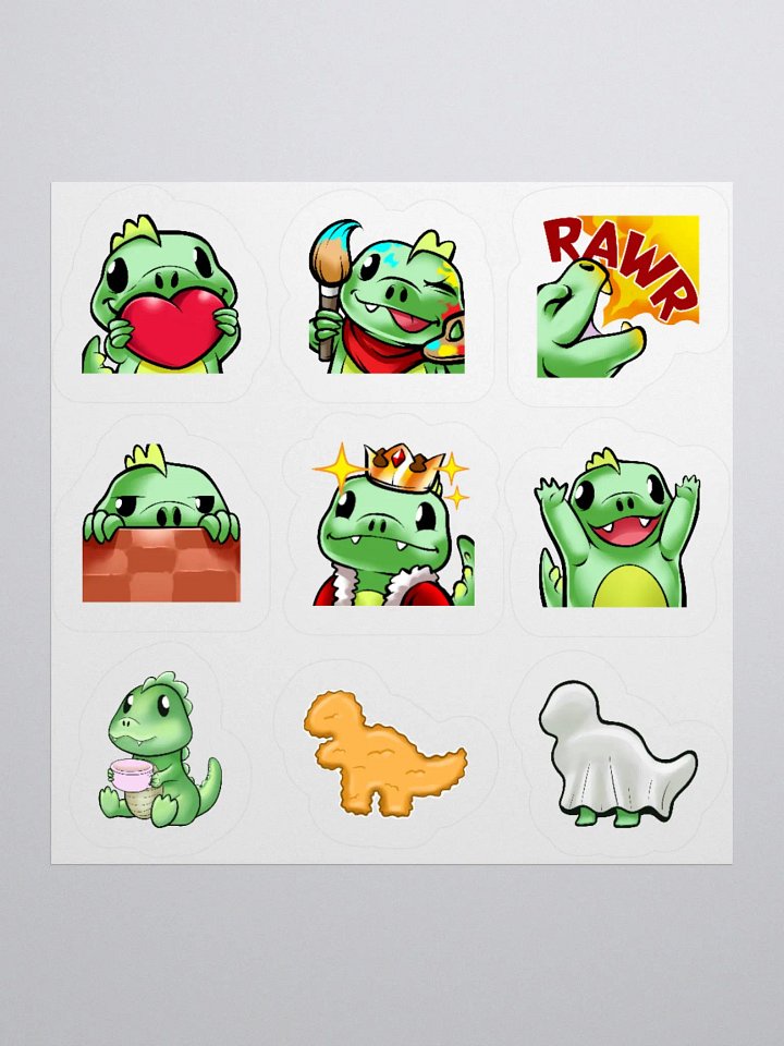 Dino-tastic Kiss-Cut Sticker Pack product image (4)