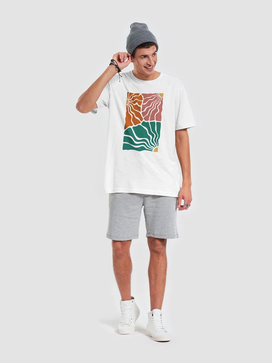 Waves of Sunlight Flowers T-Shirt product image (6)