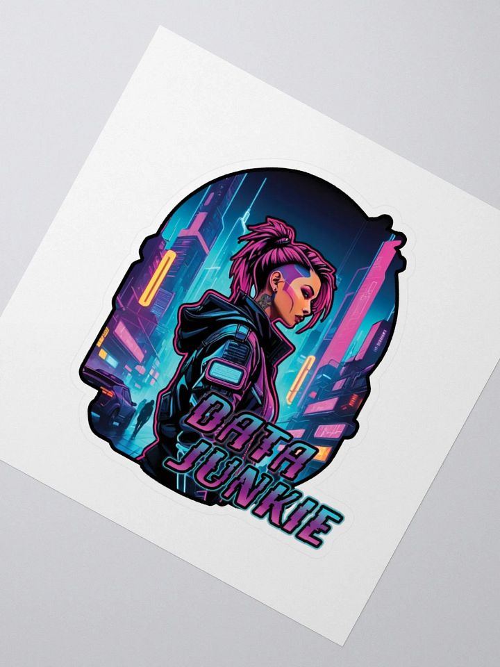 Neon Data Junkie Sticker Set product image (4)