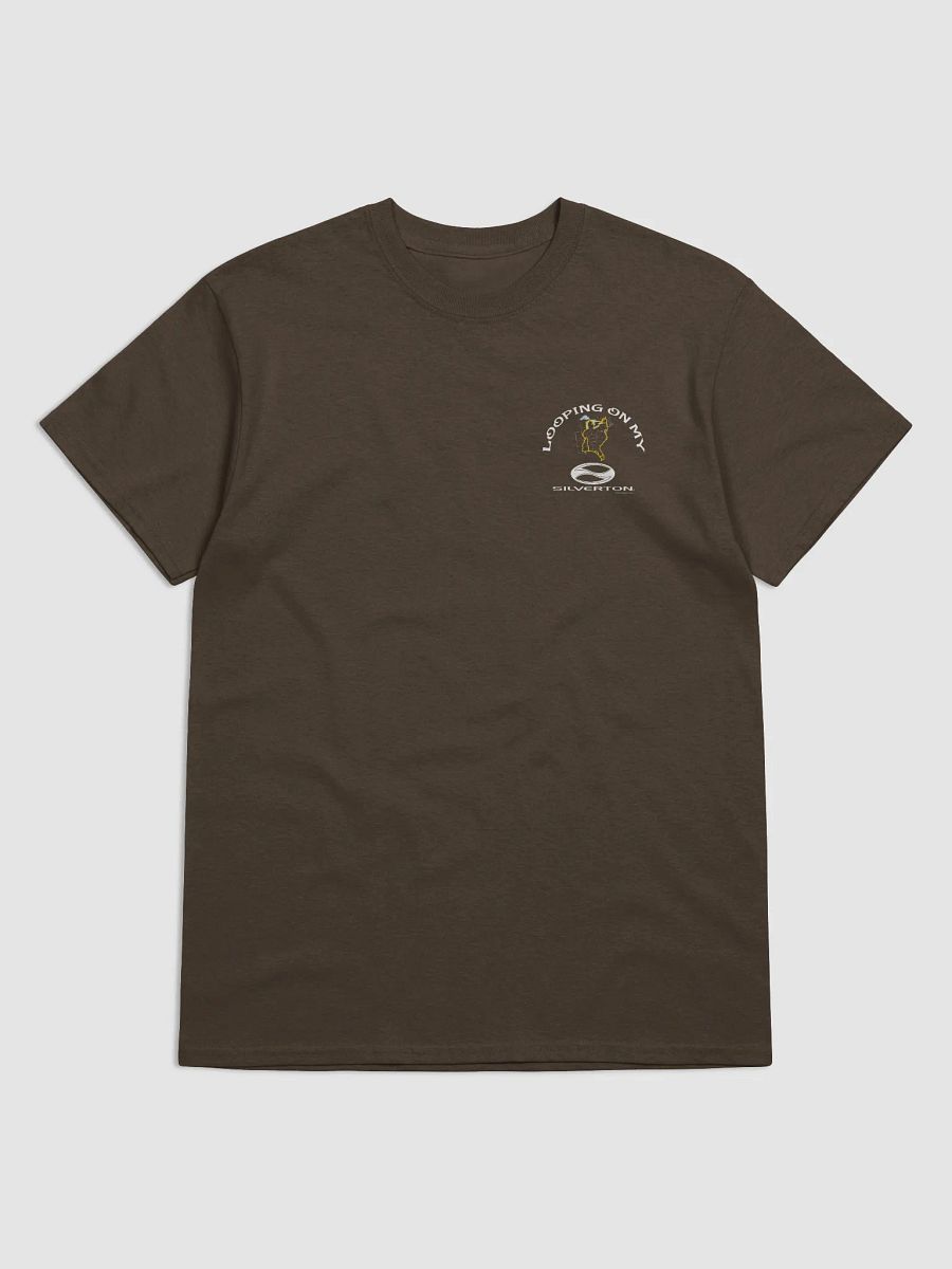 Looping On My Silverton - T-Shirt - Dark Shirt w/White Logo product image (2)