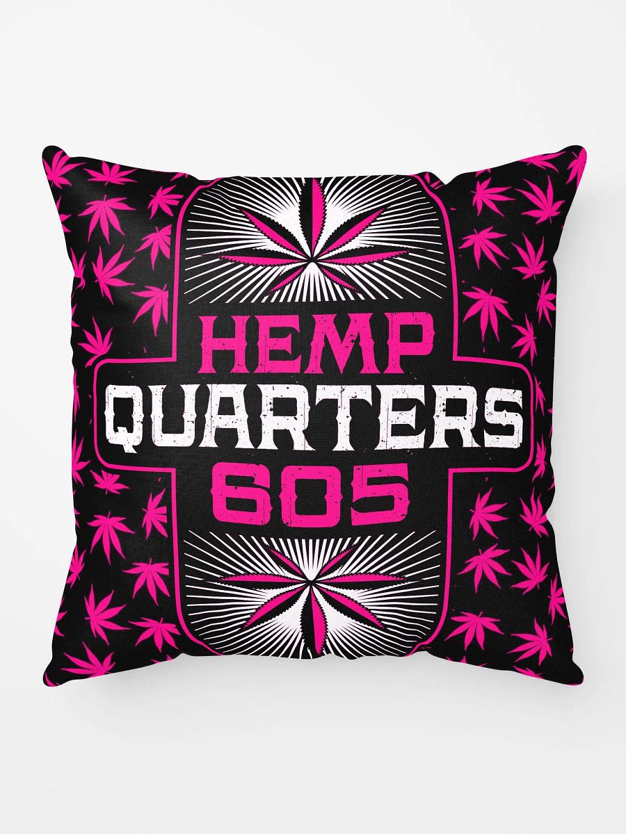 HempQuarters Pink Pillow 18