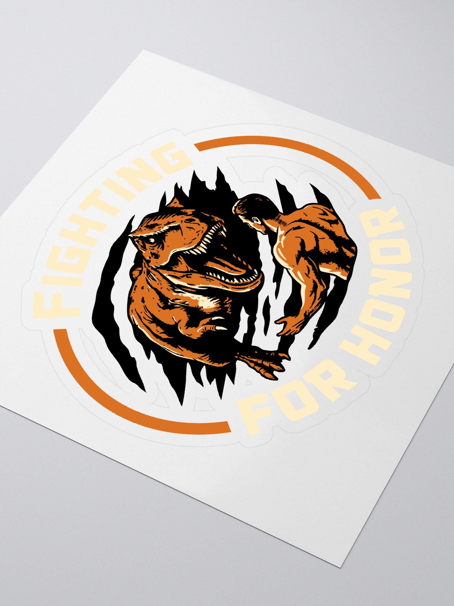 Fighting for Honor Vinyl Kiss Cut Sticker product image (3)