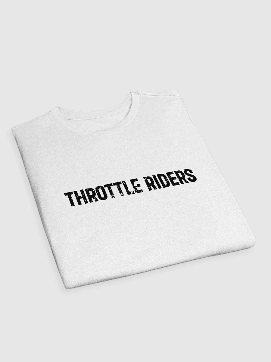 Throttle Riders T-Shirt (Black Logo) product image (3)