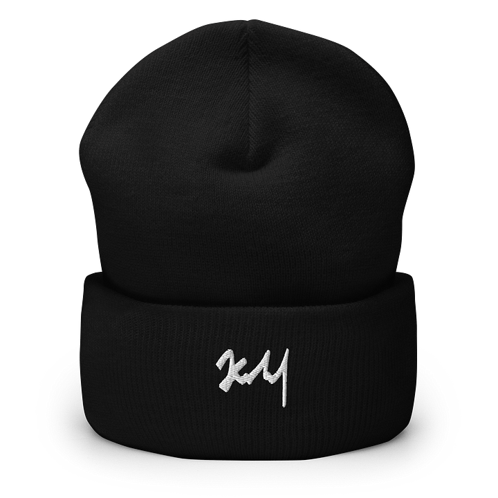 Pixel Wave Cuffed Beanie product image (1)