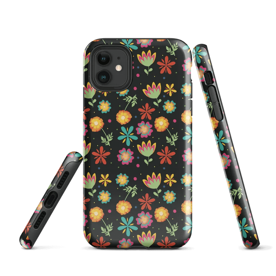 Floral Burst Tough iPhone® Case product image (1)