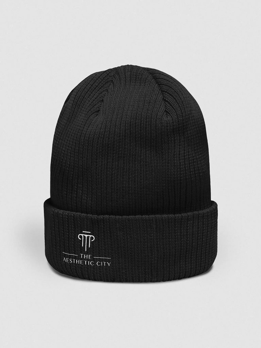 Organic Ribbed Beanie - Logo product image (5)