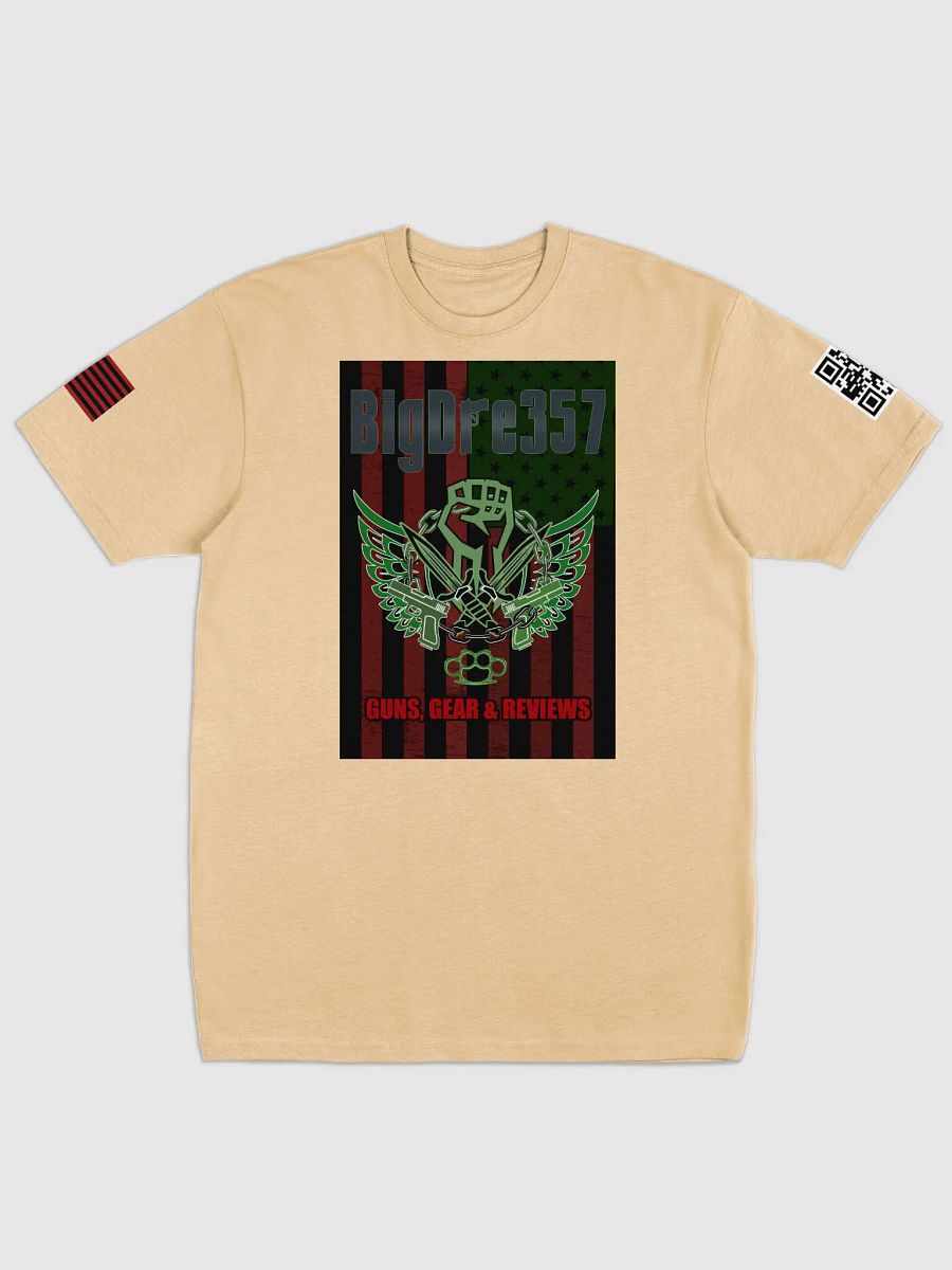 BigDre357 STAY DANGEROUS QR CODE T-SHIRT product image (1)