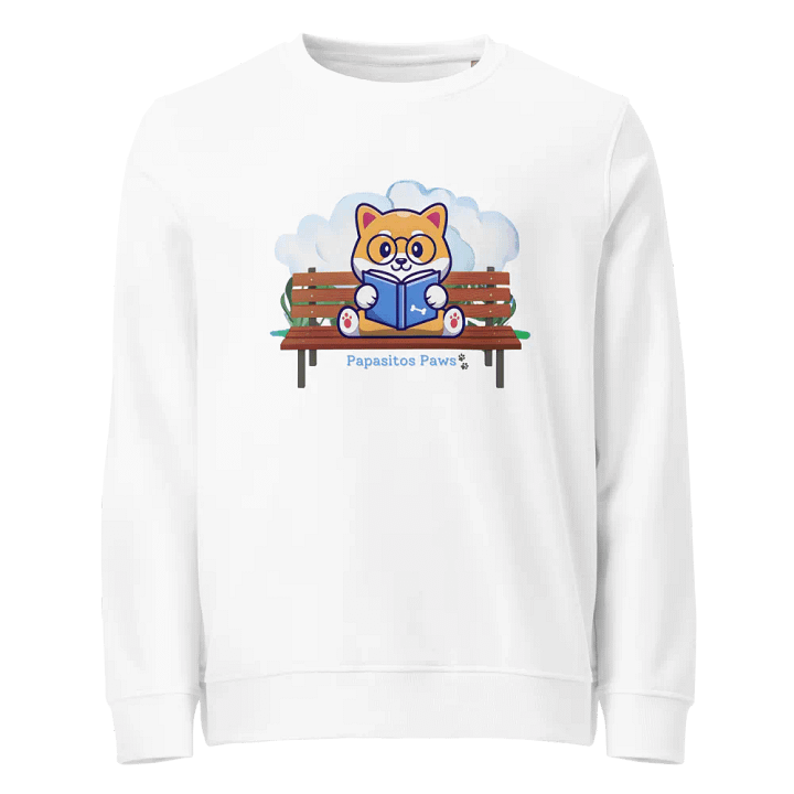 PAPASITOS PAWS BOOKISH BUDDY SWEATSHIRT product image (2)