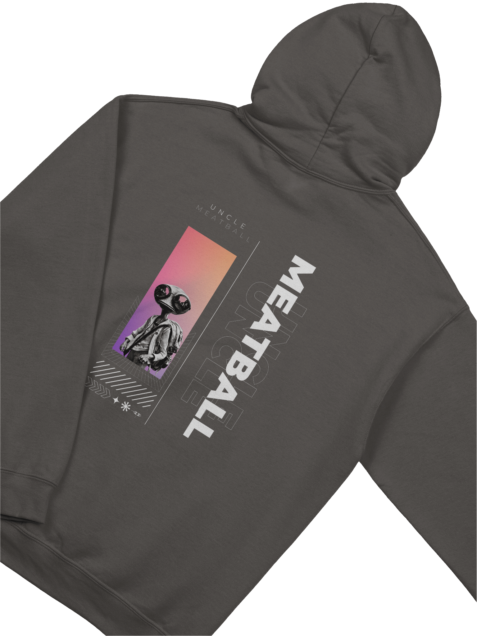 Uncle Meatball Alien Boy Hoodie product image (27)