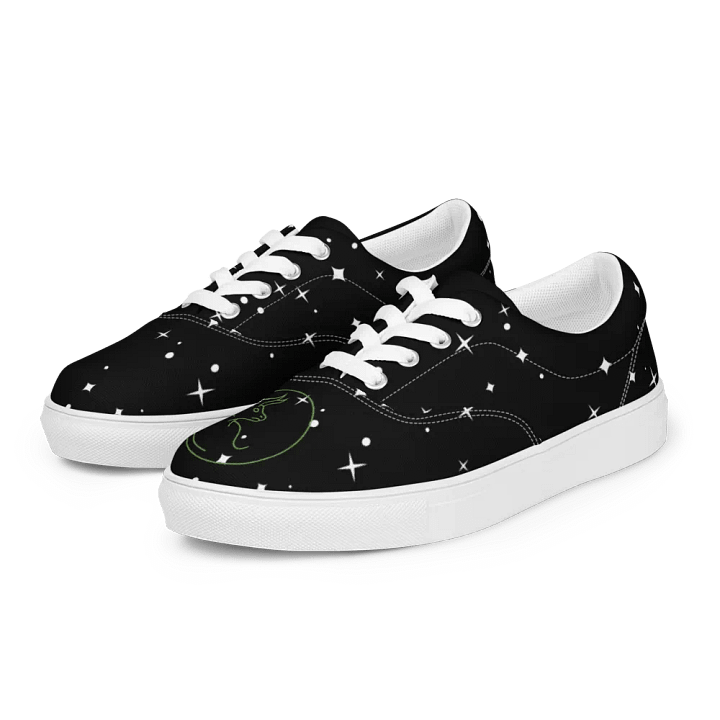 Starry Taurus Lace-Up Canvas Shoes product image (2)