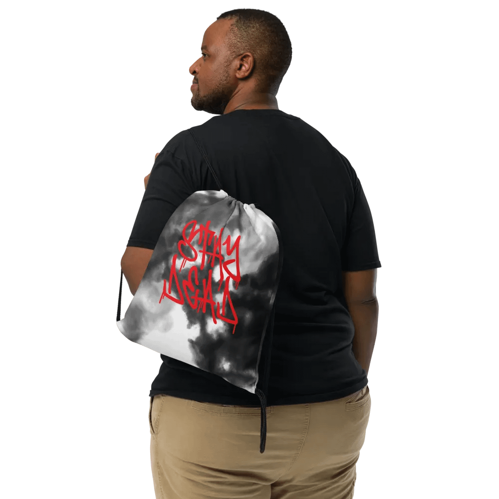 Stay Dead Drawstring Bag product image (6)