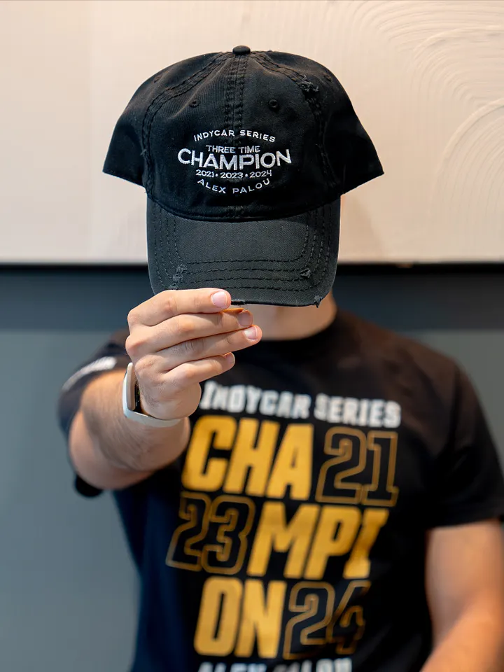 2024 3x IndyCar Champion Vintage Dad Hat product image (1)