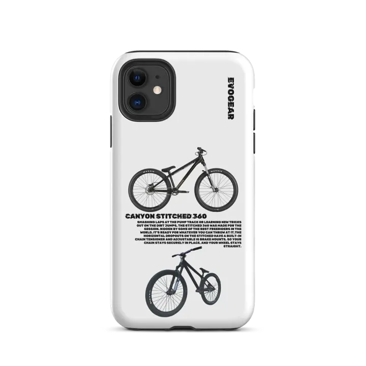 White Stitched 360 iPhone Case product image (2)