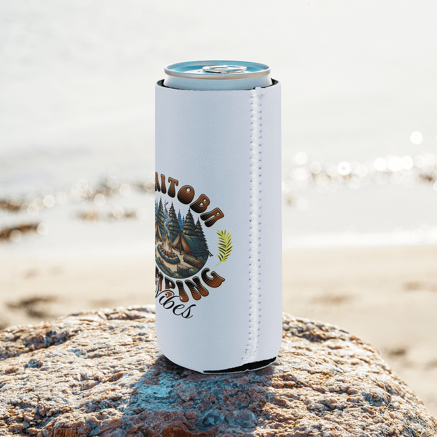 Manitoba Camping Vibes Can Cooler product image (8)