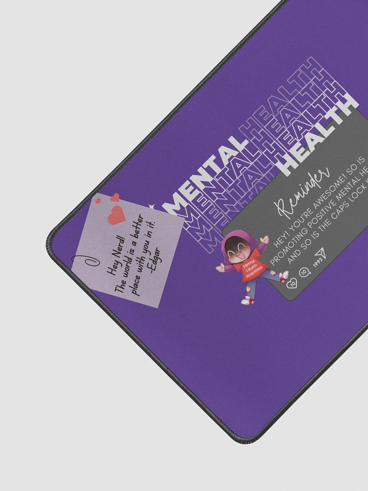 Mental Health Awareness Small Desk Mat product image (2)