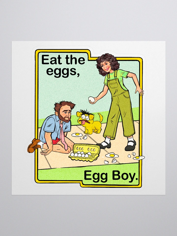 Eat The Eggs Stickers product image (1)