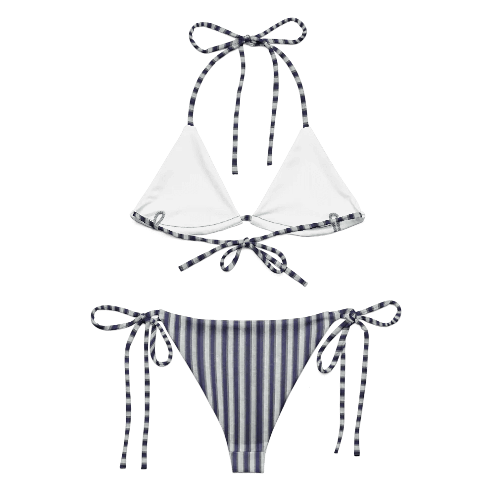 The Gray Areas Striped Bikini product image (3)