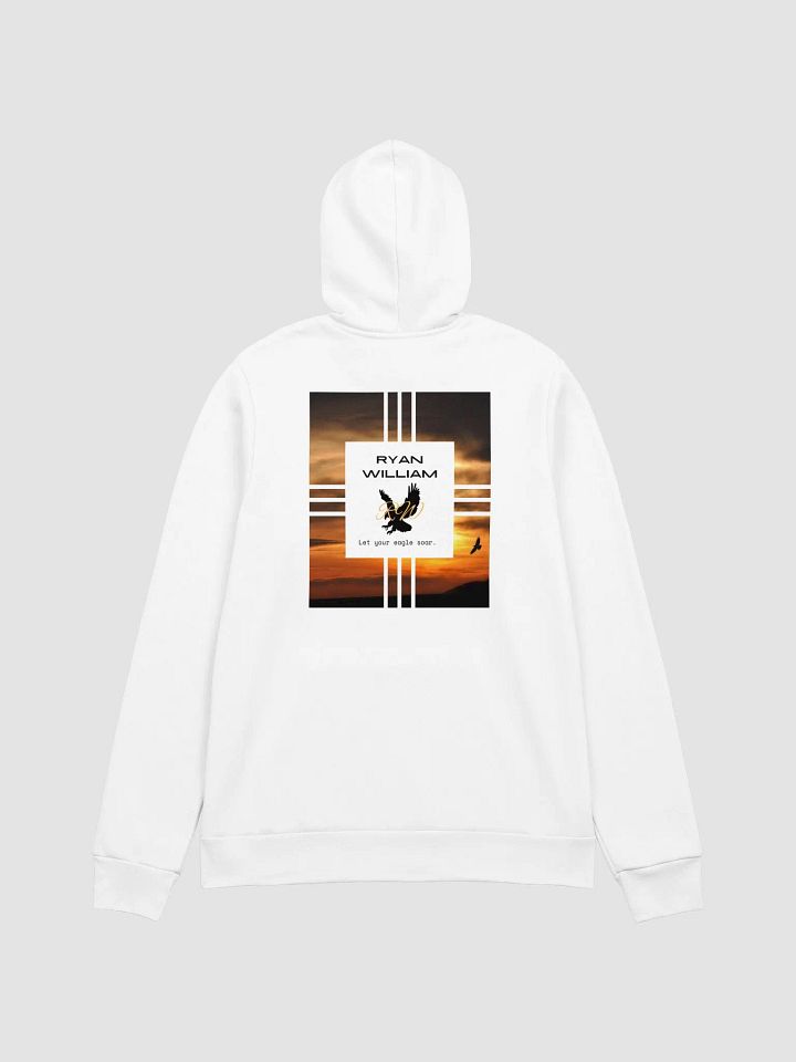 RYAN WILLIAM SUNSET EAGLE Super-Soft Hoodie Light product image (4)