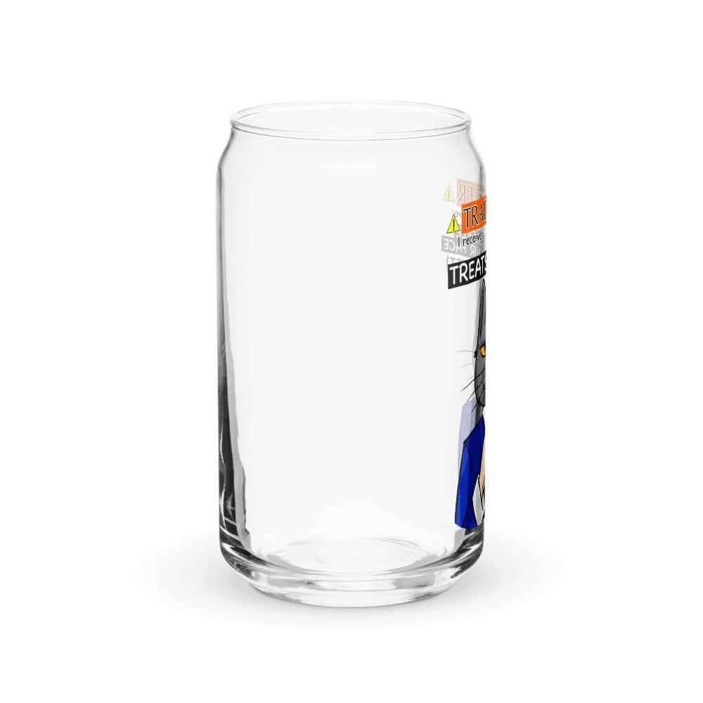 Trade Offer Human-Cat Meme Can-Shaped Glass product image (4)