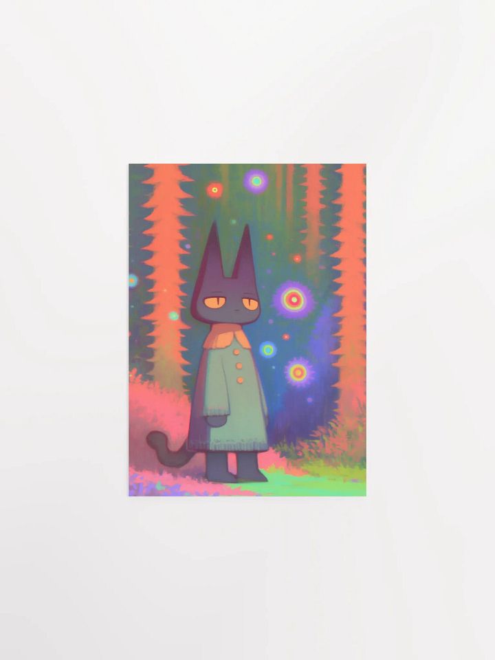 Whimsical Cat Dreamland Poster product image (1)