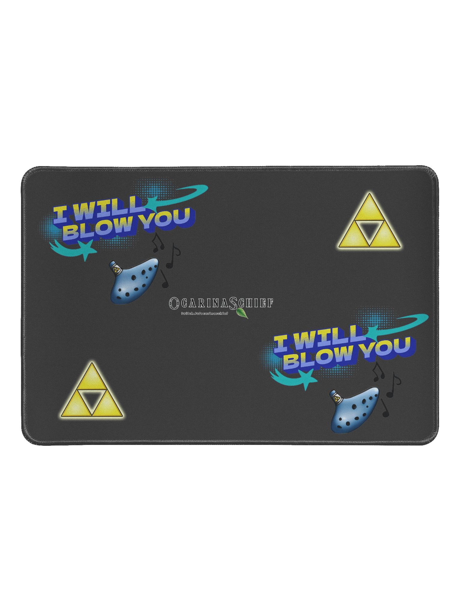 Blow You Desk Mat 12" x 18" product image (1)