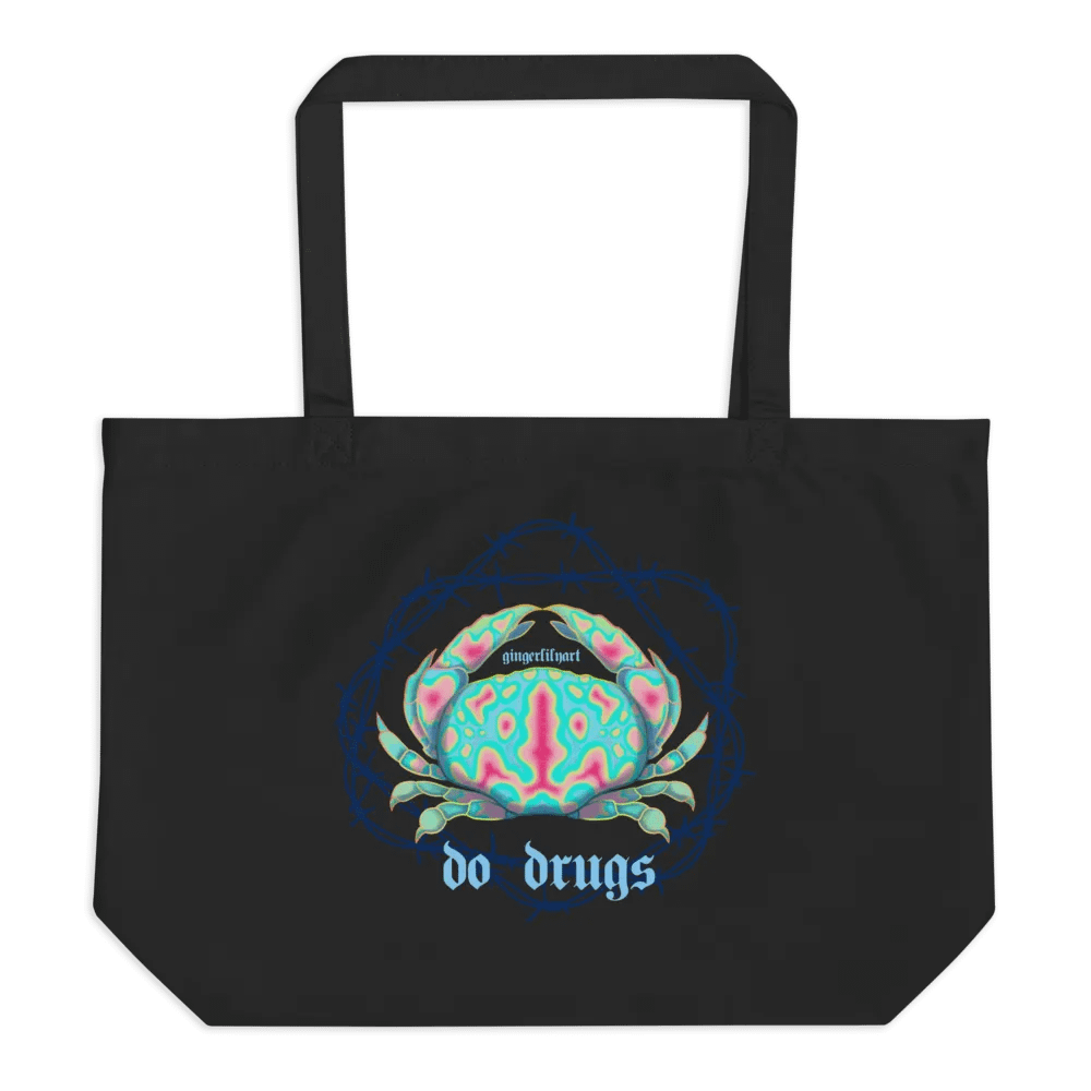 do drugs crab tote product image (1)