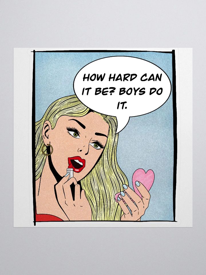 Vintage Comic Sticker product image (1)