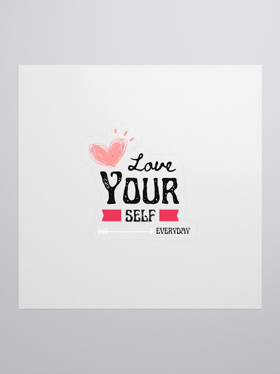Love Yourself Everyday Sticker product image (1)
