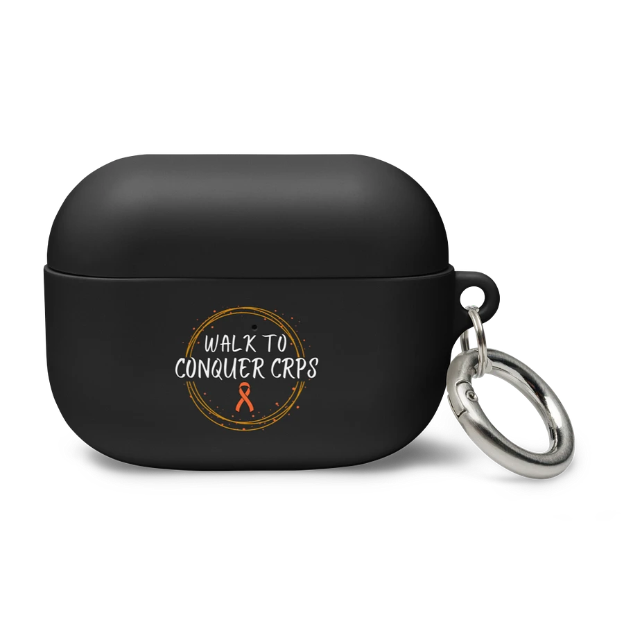 OFFICIAL Walk to Conquer CRPS Airpods Case- White Print product image (1)