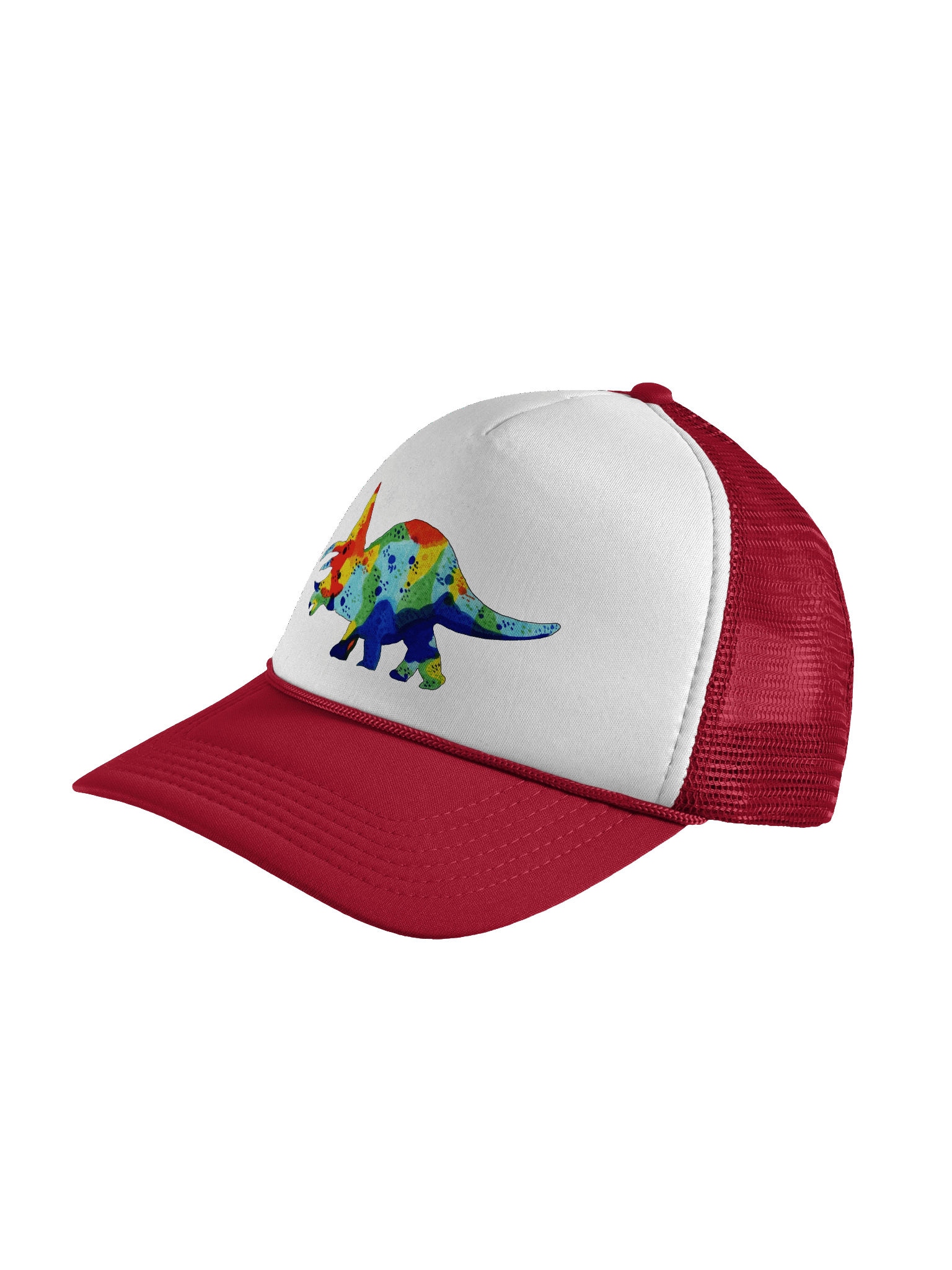 Trusty Triceratops Foam Trucker Hat product image (5)