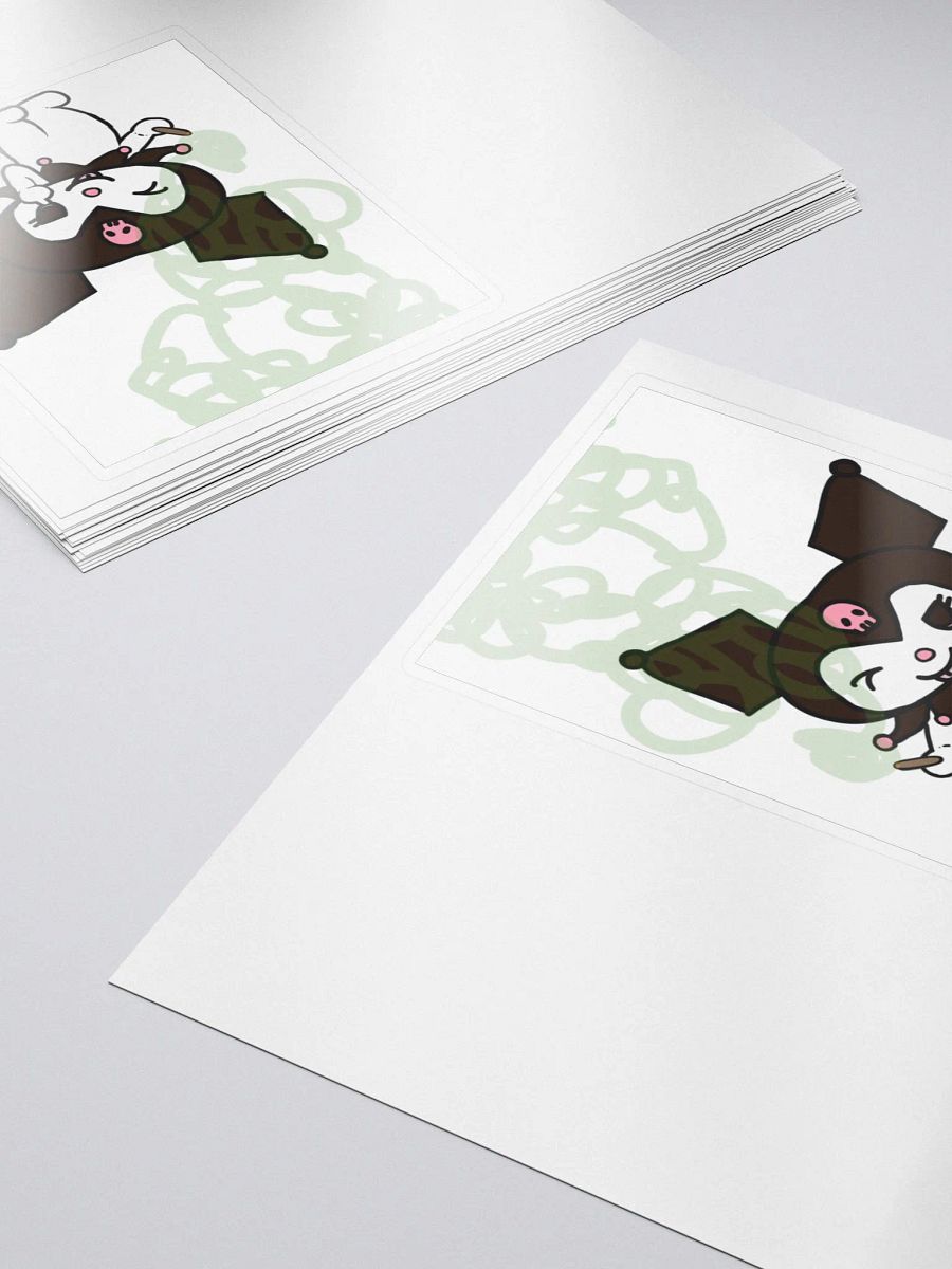 Kuromi Sanrio Smoking Sticker product image (5)