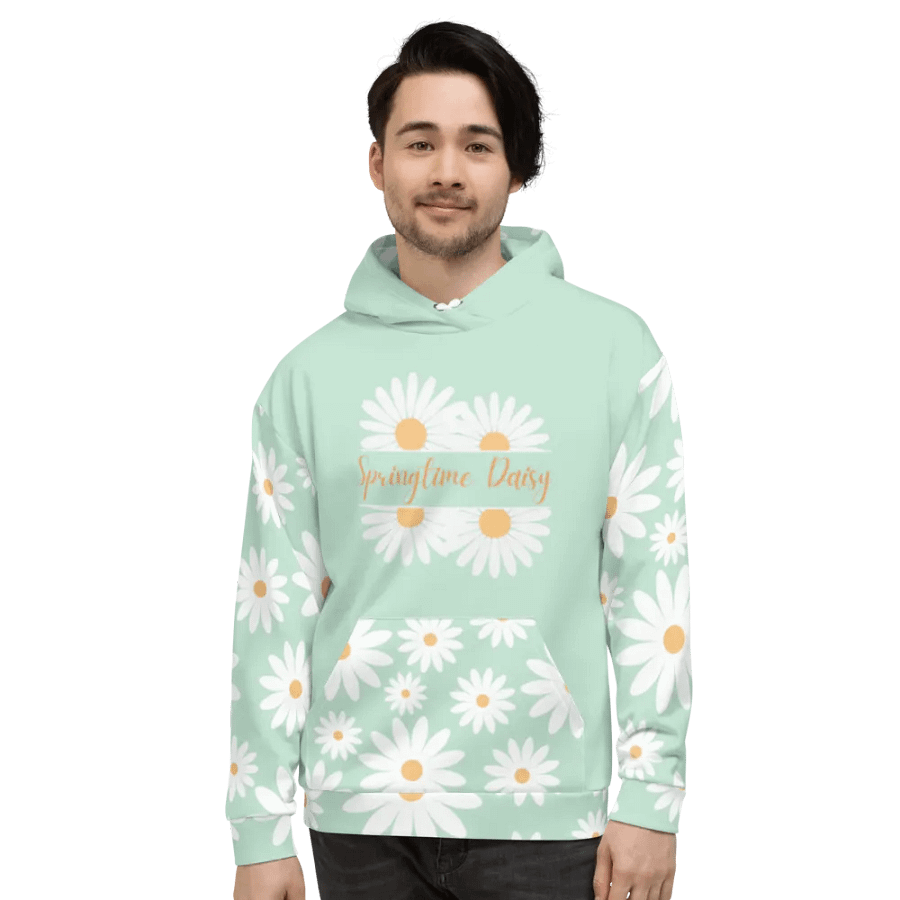 Springtime Daisy Delight Hoodie product image (3)