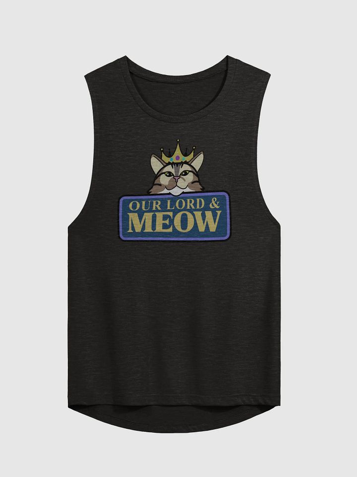 Our Lord and Meow Womens Muscle Tank product image (2)