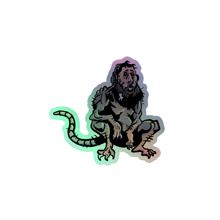 Rat-Like Creature Sturgis Holographic Sticker product image (2)