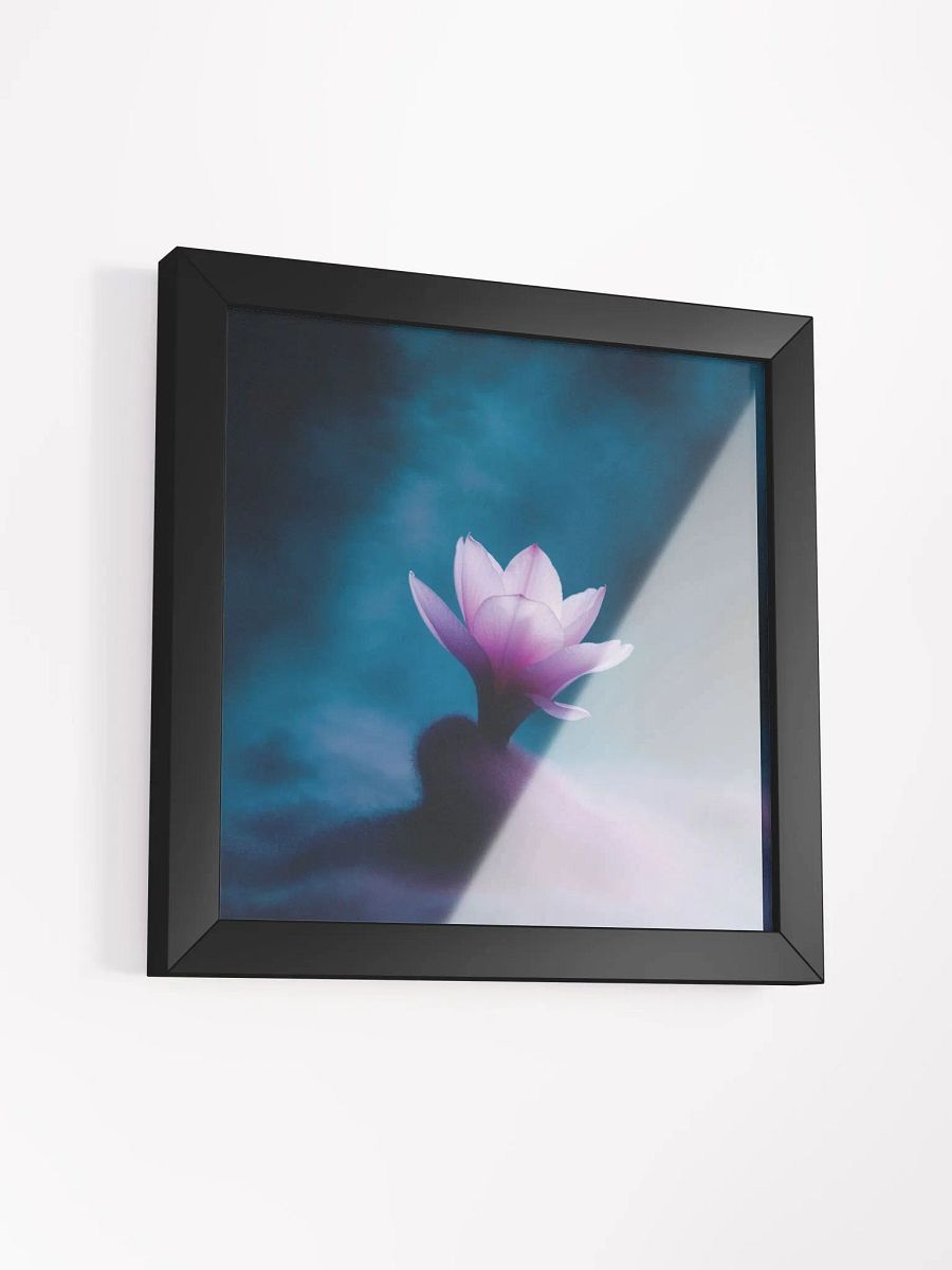 Ethereal Lotus Bloom Framed Print product image (23)