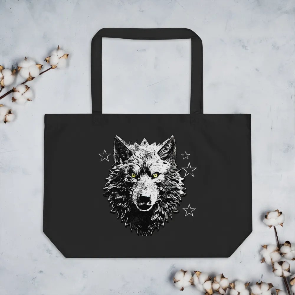 Wolf Star Tote Bag product image (4)