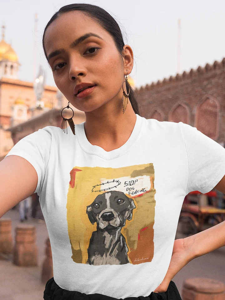 Stop Dog Fighting Gildan 64000 Unisex T-Shirt product image (1)