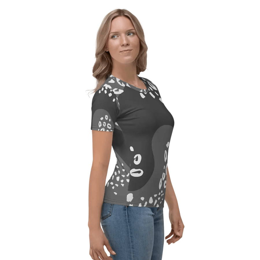 Grey Leopard Dreams Women's T-Shirt product image (4)
