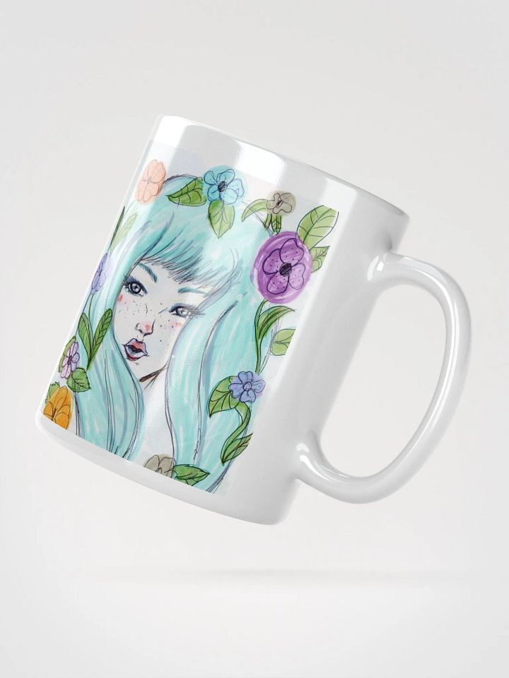 Blue Flowers Mug product image (5)