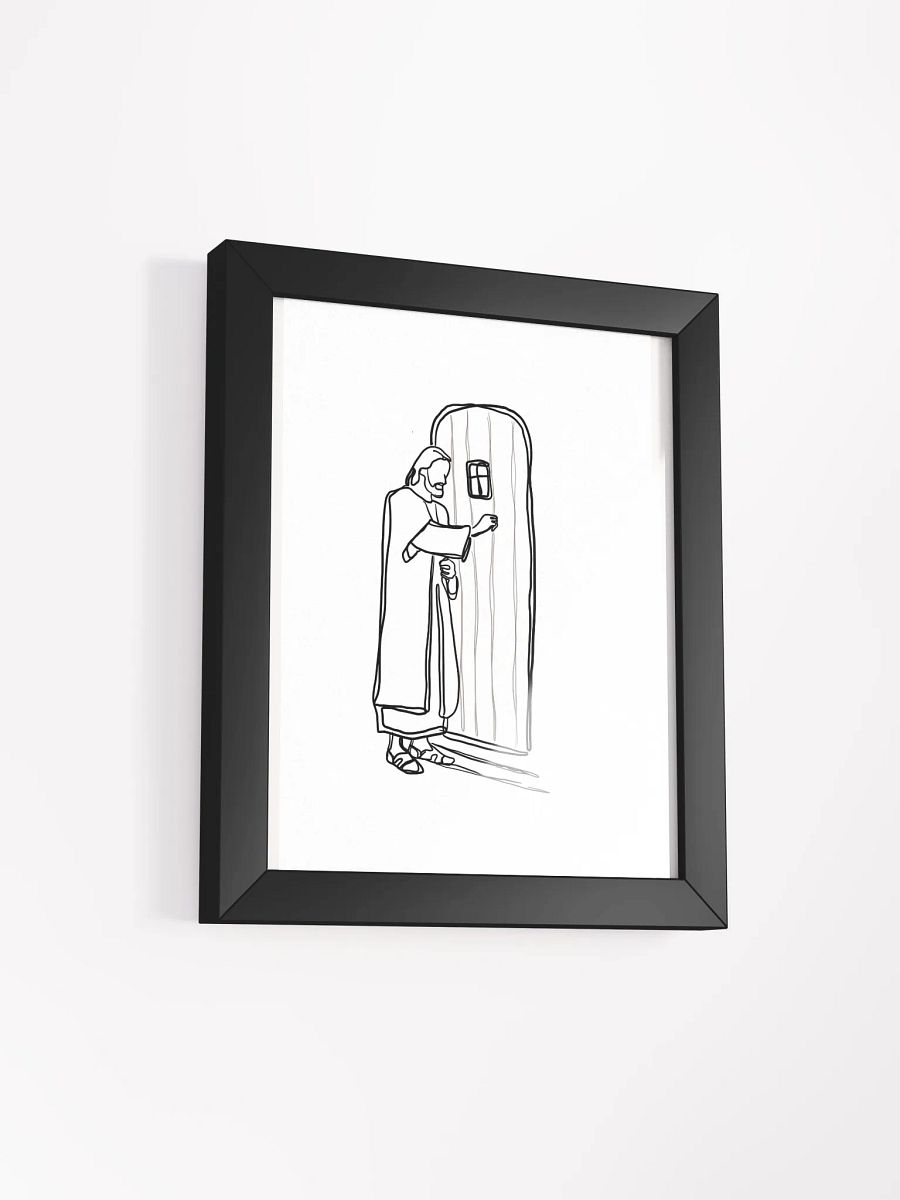 'I Stand At The Door & Knock' Line Drawing product image (2)